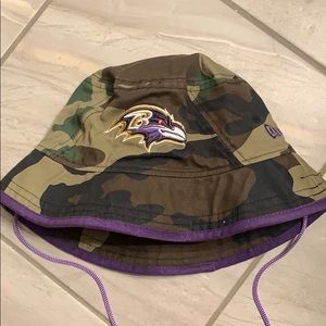 Camo Baltimore Ravens Bucket Hat